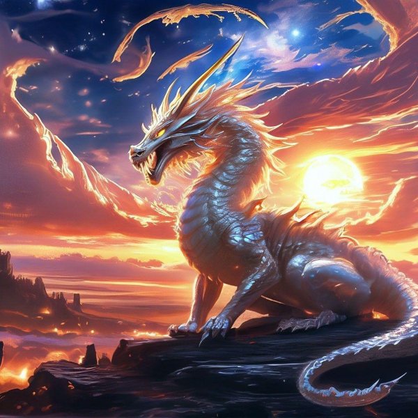 картины драконов