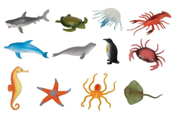 морские животные игрушки