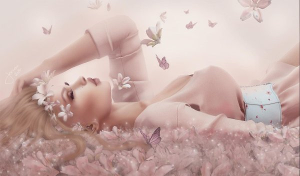 девушка красота