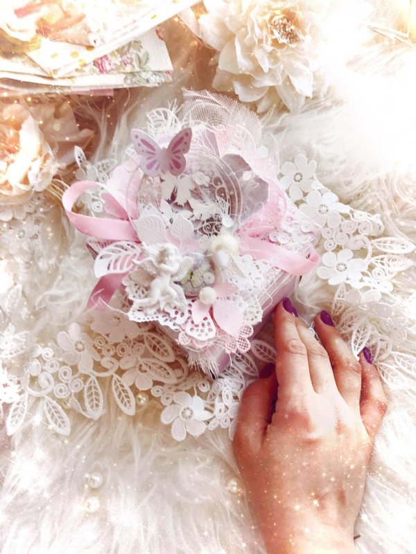 нежная открытка