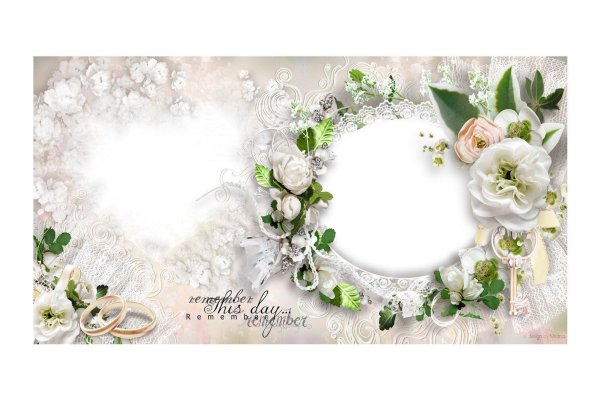 свадебная фоторамка