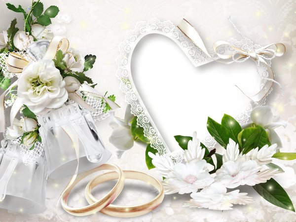 свадебная фоторамка