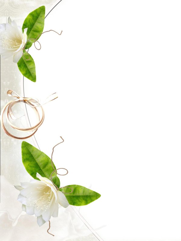 свадебная рамка