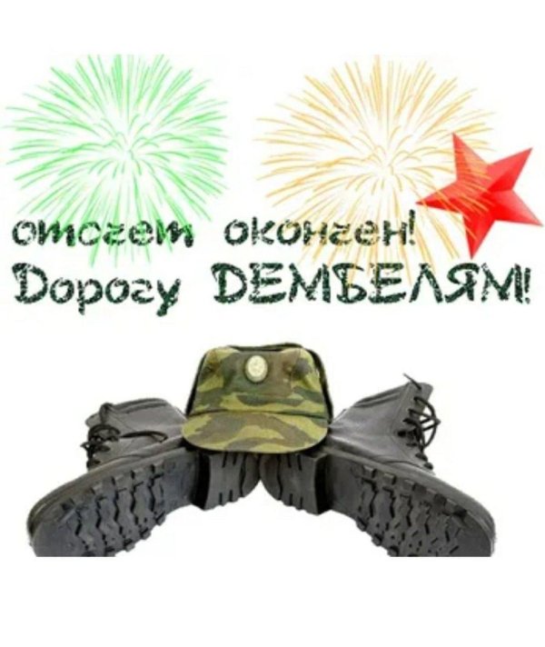 с дембелем сына