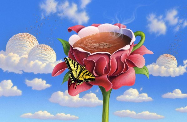 с добрым утром красивые необычные