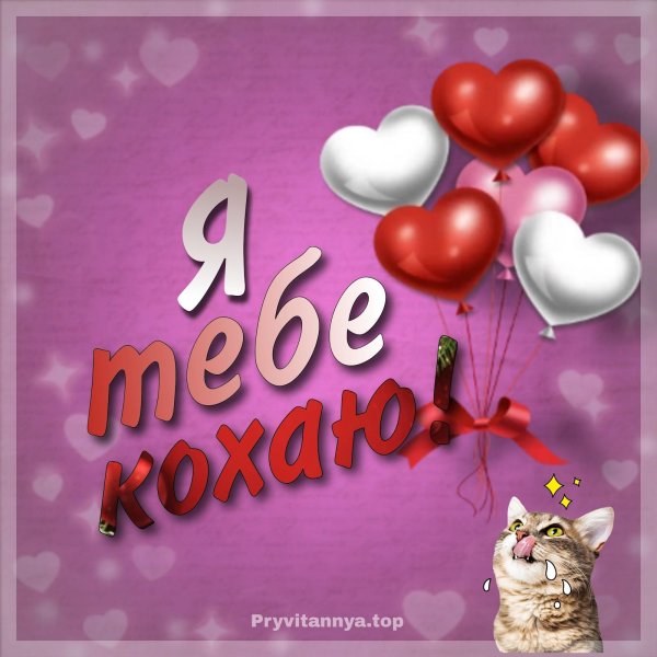 я тебе кохаю