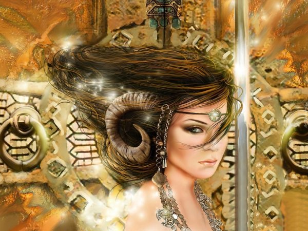 овен женщина