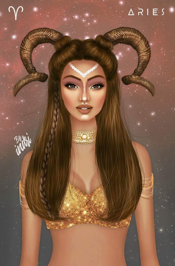 овен женщина