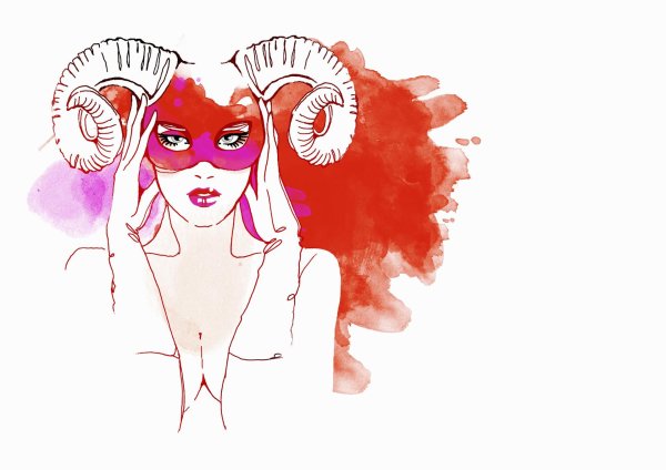 девушка овен