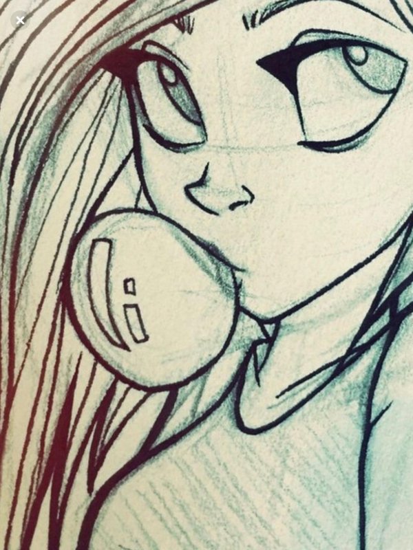 мультяшные рисунки девушек