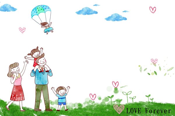 иллюстрация семьи