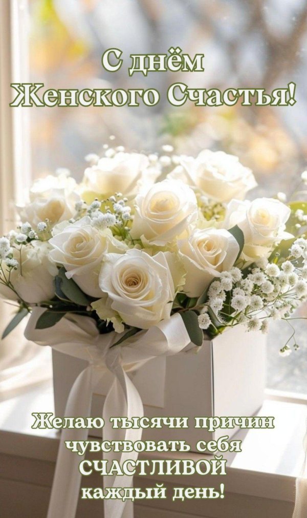 с днем женского счастья