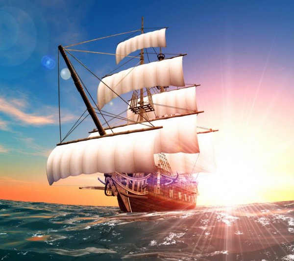 корабли парусные