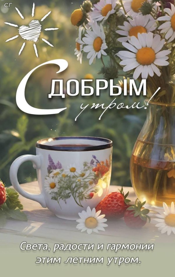доброго утра летнего