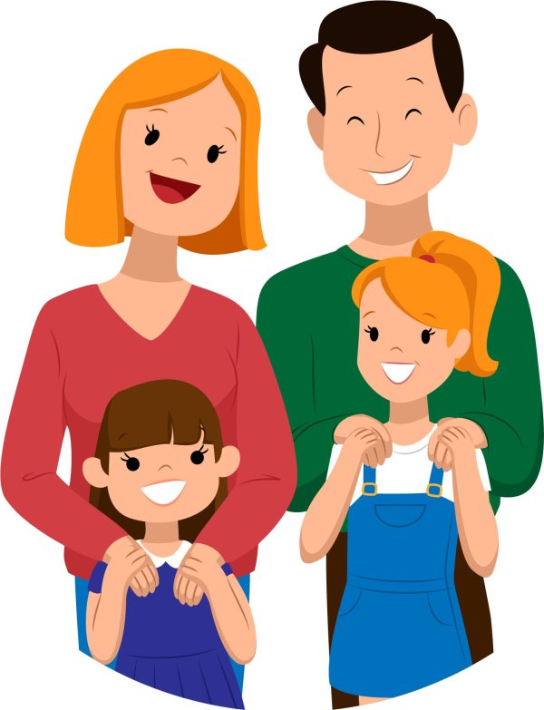 мультяшные семьи