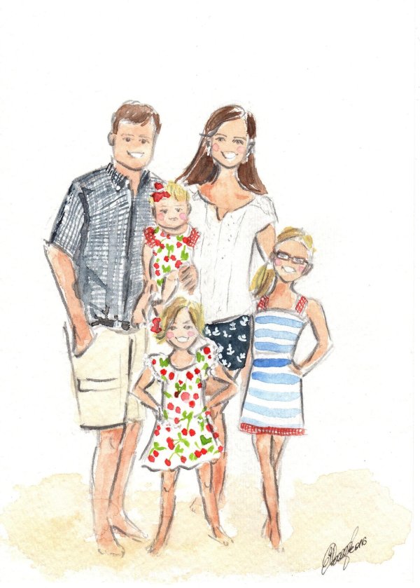 семейные рисунки