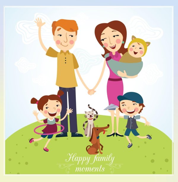 семьи рисунок