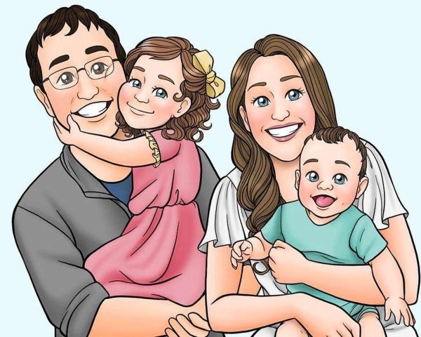 портрет семьи