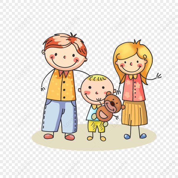 семья без фона