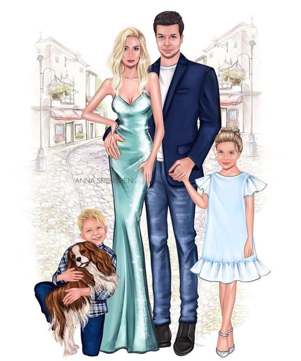 модная иллюстрация