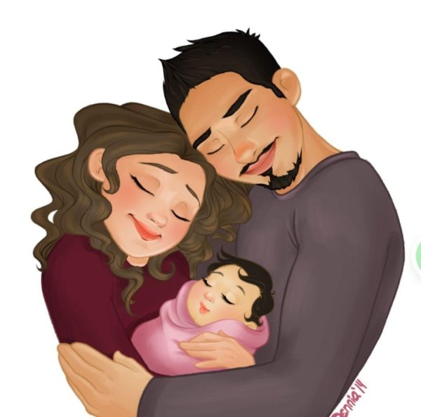 мультяшные семьи