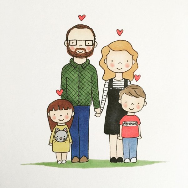 семейные рисунки