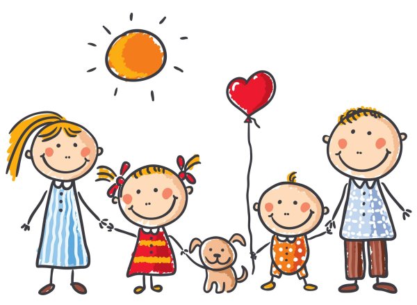 день семьи рисунки детей