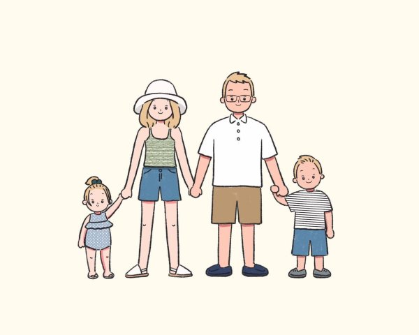 family illustration