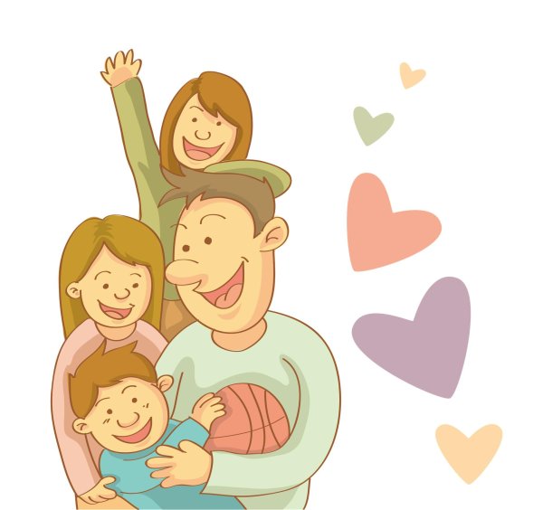 семья мультяшные