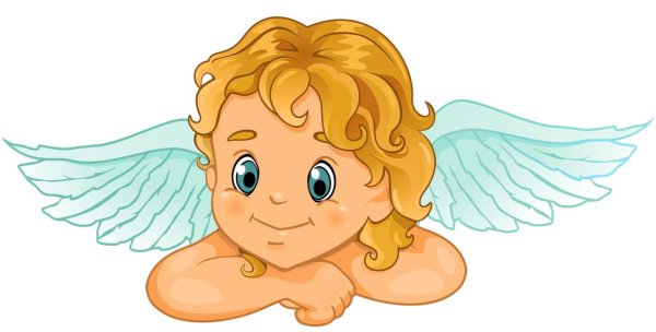 ангелочек на облаке