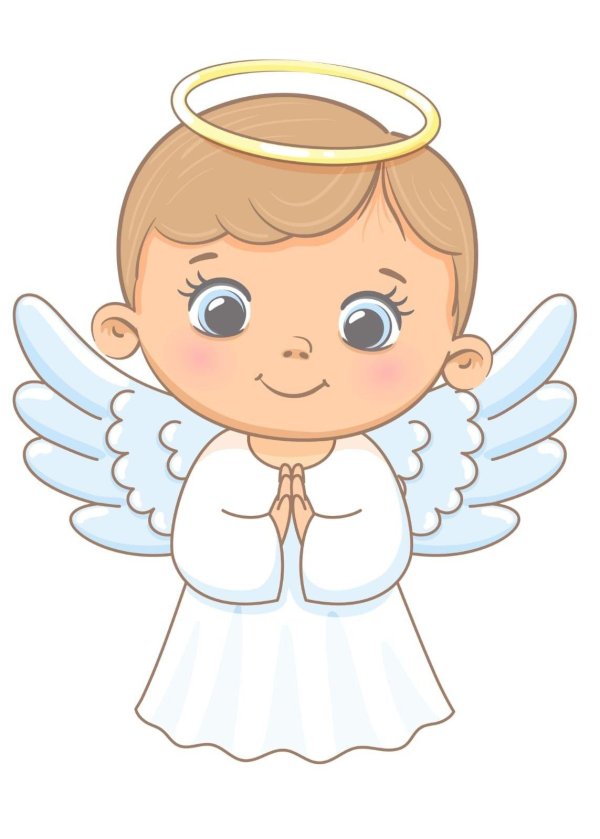 мультяшный ангел