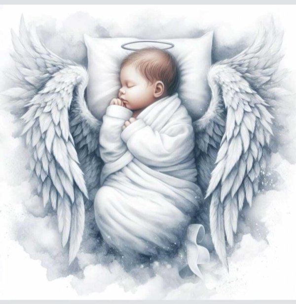 рисунок с ангелом