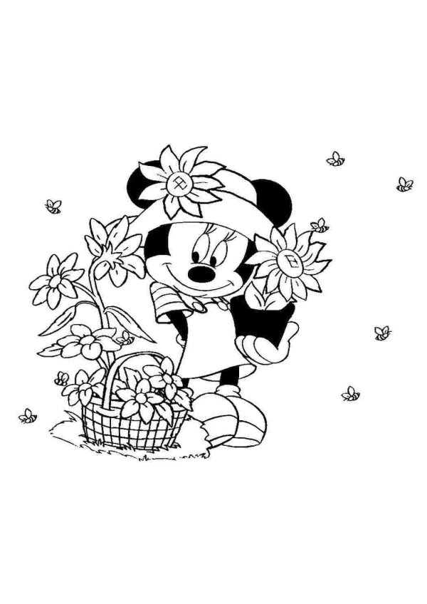 раскраски герои диснея