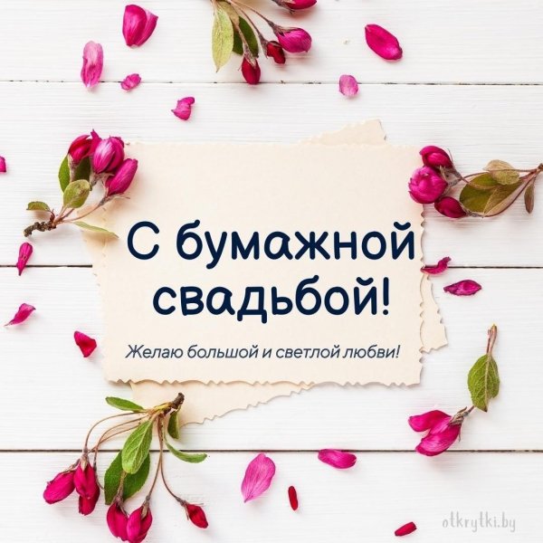 бумажная свадьба поздравления прикольные