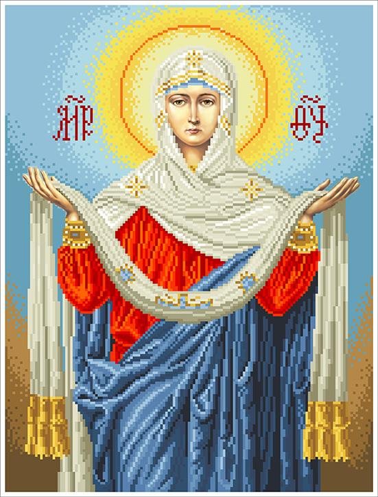 икона покрова бисером