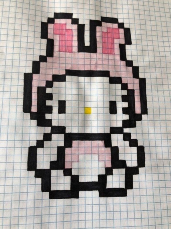 в клеточку рисунки