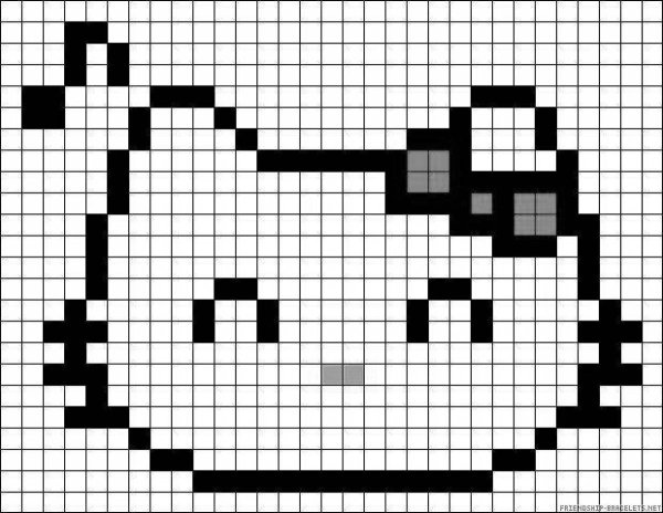 по клеткам рисунки