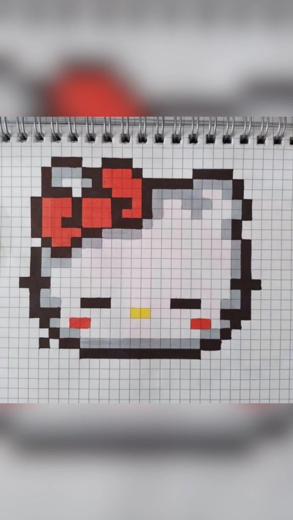 по клеткам рисунки