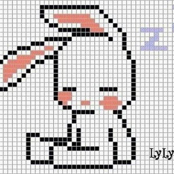 рисунок в клеточку