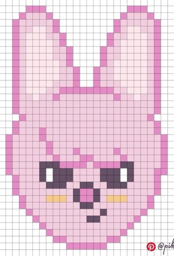 рисунок в клеточку