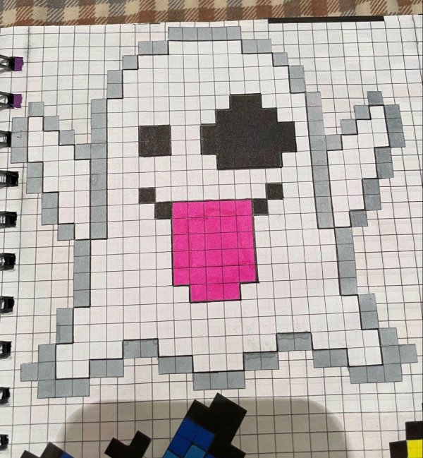 в клеточку рисунки