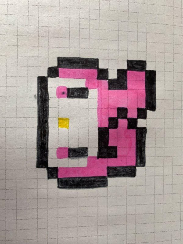 маленькие рисунки в клетку