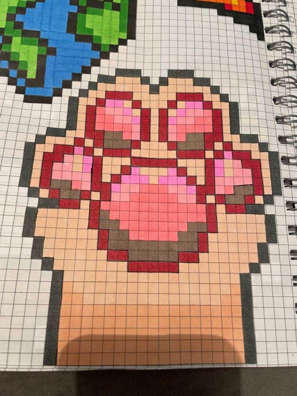 по клеточкам рисунки