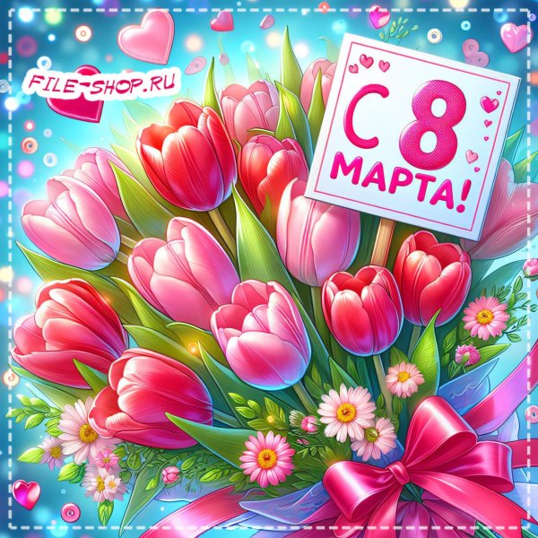 с 8 марта поздравления красивые