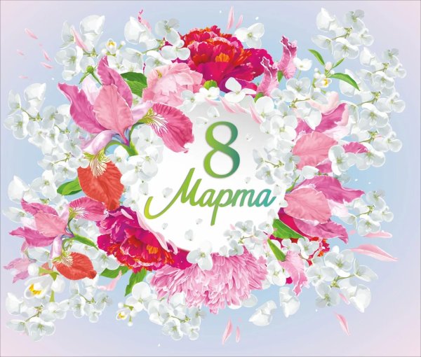 баннер на 8 марта