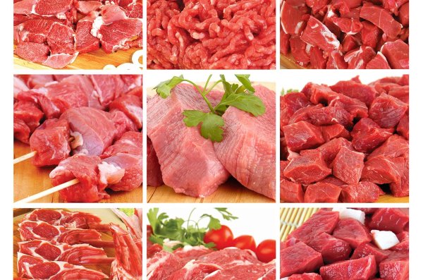 нарезка мяса