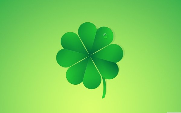 лист клевера четырехлистного