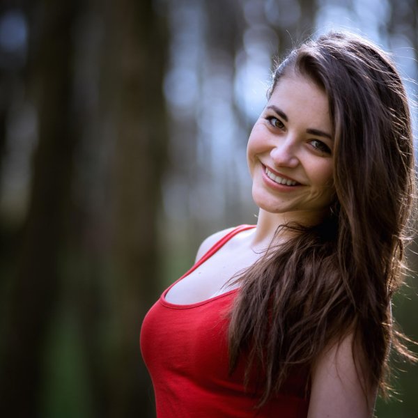 фотографии красивой девушки