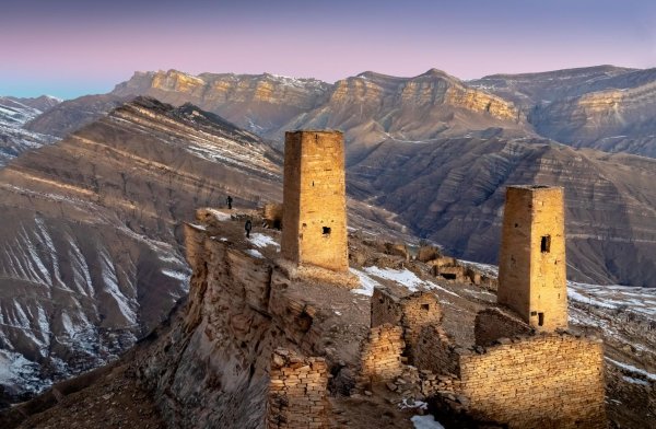 ицаринская башня в дагестане