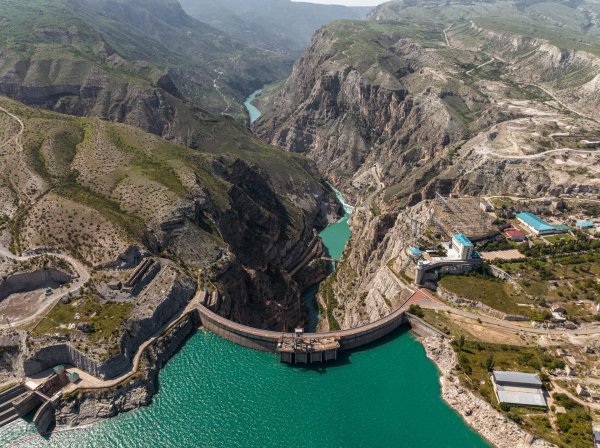 чиркейское водохранилище в дагестане